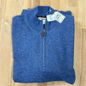 Jos A Bank 1905 Zip Sweater NWT